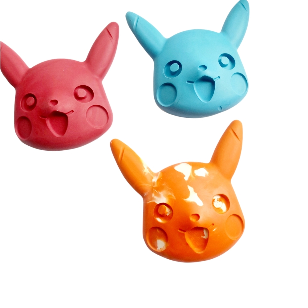 Pikachu Pokémon toys and crayons